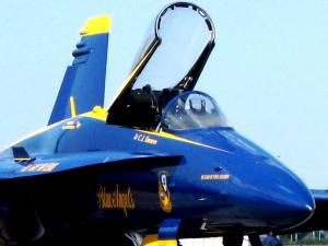 Blue Angel Cockpit Photograph
