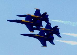 Blue Angels In Flight 1