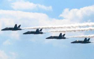 Blue Angels In Flight 2