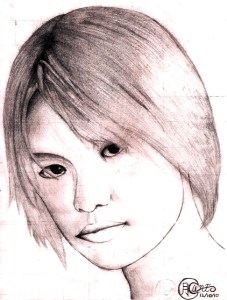 Sketchbook Portrait of an Actor