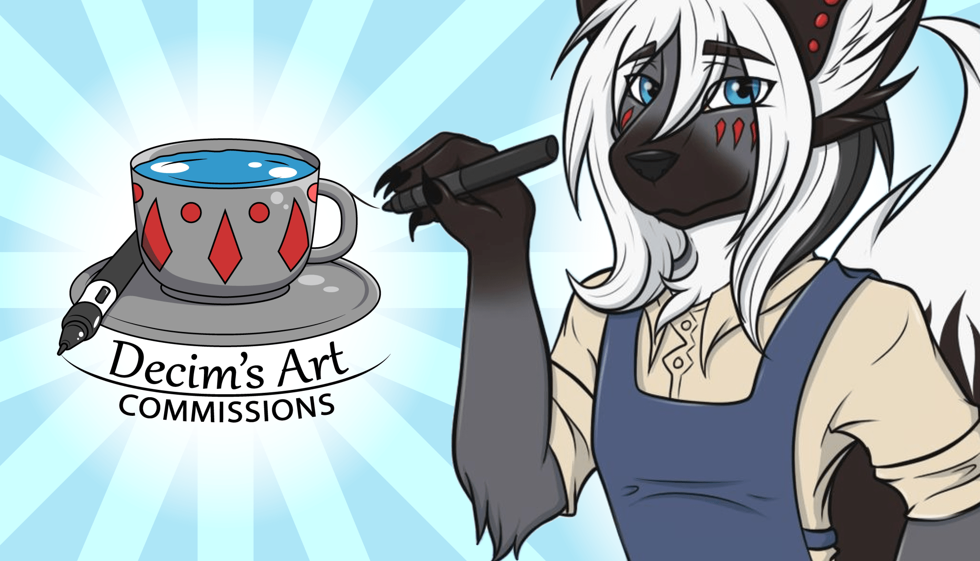 Facebook Banner Decims Art Commissions